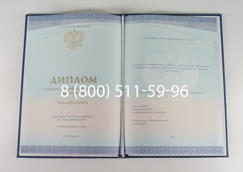 Диплом колледжа (Спецбланк) 2014-2024 года в Дзержинске Диплом колледжа (Спецбланк) 2014-2024 года в Дзержинске